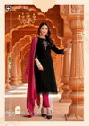 Ruhani By Kadlee Rayon Weaving Kurti With Bottom Dupatta Wholesale Market In Surat
